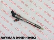 BOSCH Genuine common rail fuel injector 0445110493, 0445110494 for JAC 2.8D engine